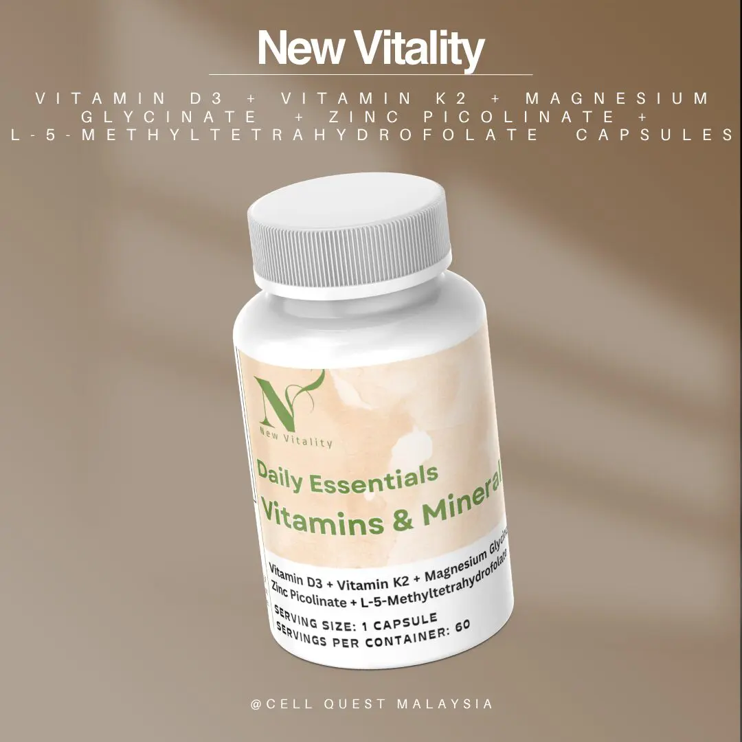 New Vitality Daily Essentials Vitamins & Minerals