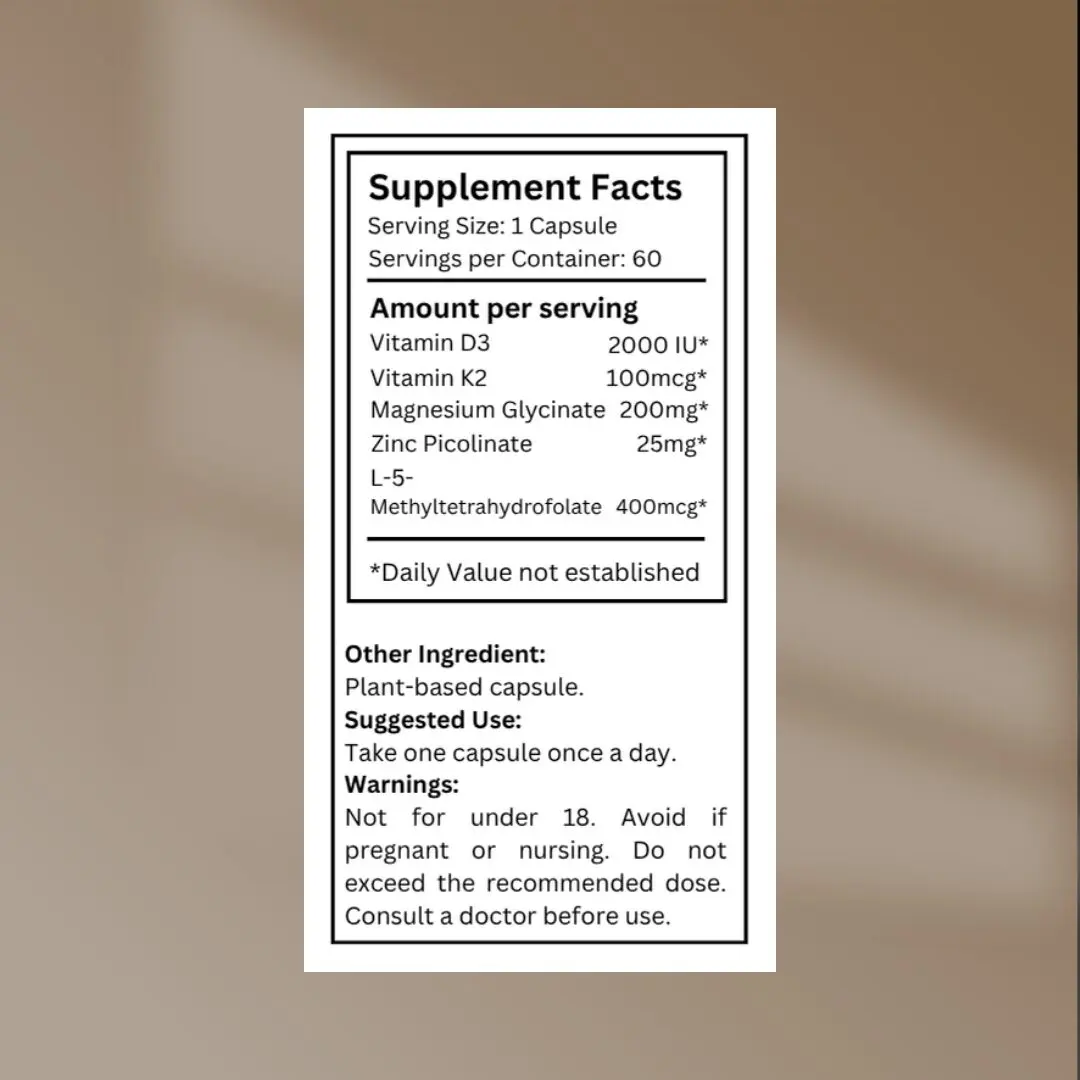 New Vitality Daily Essentials Vitamins & Minerals - Image 3