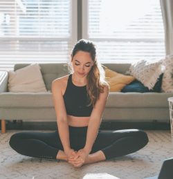 working out